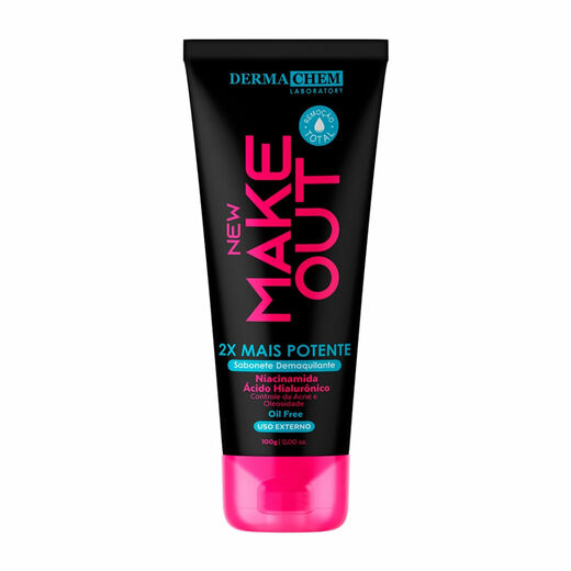 Image_Kit c/4 Sabonete Dermachem Demaquilante New Make Out 100ml
