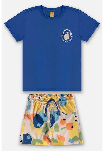 Conjunto Infantil Camiseta e Short Up Baby
