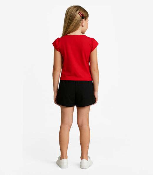 Blusa Feminina Infantil Trick Nick Vermelho