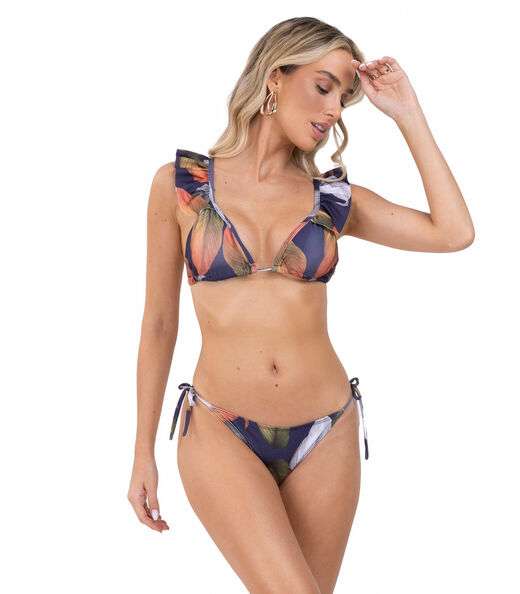 Calcinha Biquíni Uni Femme Azul