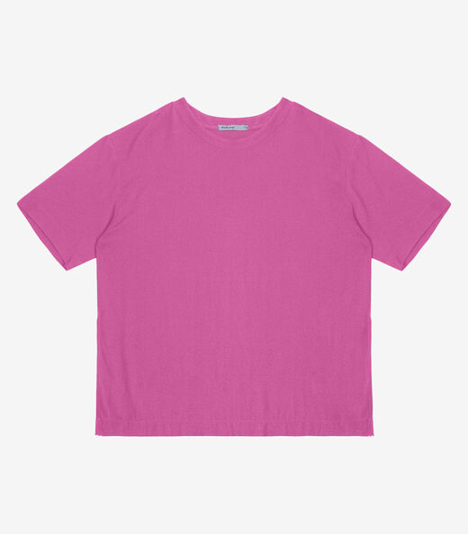 Blusa Feminina Manga Curta Endless Rosa