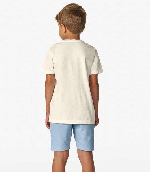 Conjunto Camiseta com Bermuda masculino Trick Nick Off White