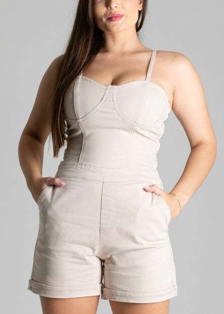 Jardineira Sarja Sawary - 275808