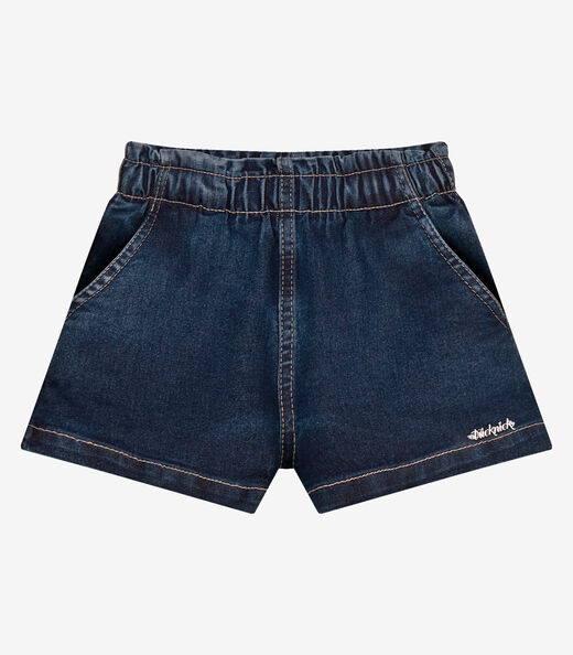 Conjunto Infantil Blusa Com Shorts Trick Nick Branco