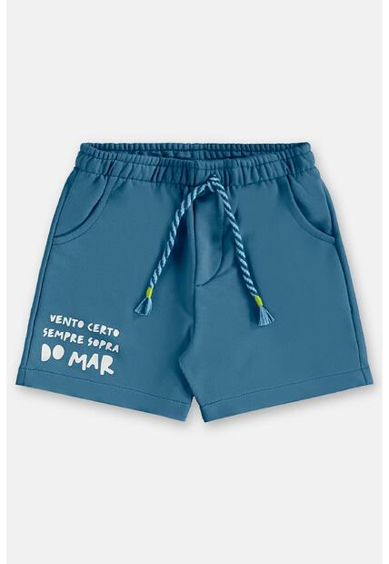 Conjunto Menino Camiseta e Short Três e Já