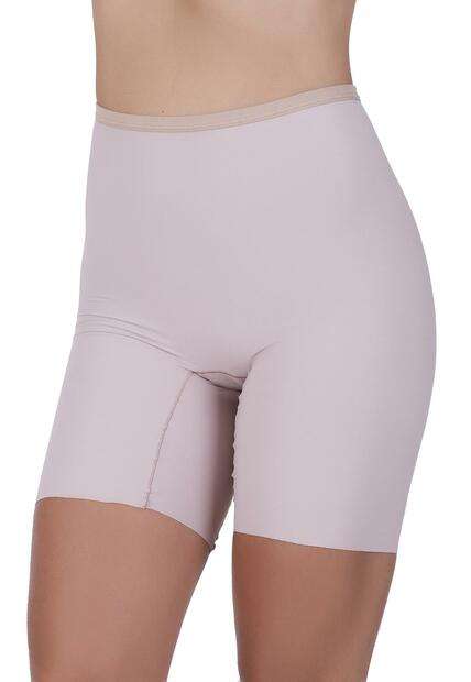 Calcinha Slim Longa Microfibra Concept Lingerie Bege