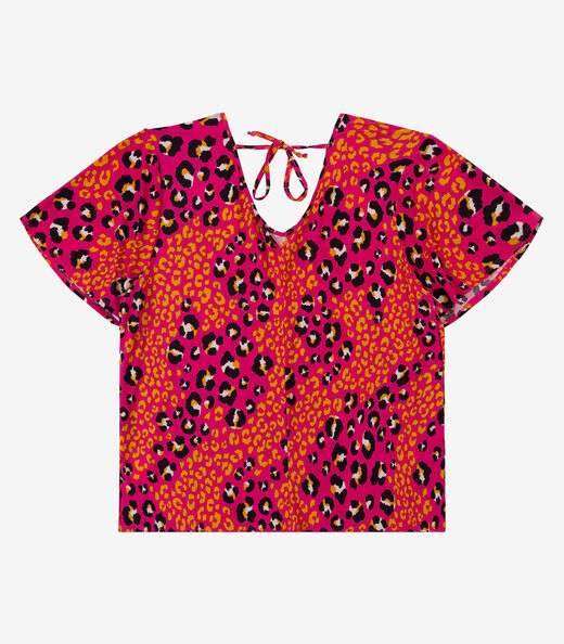 Blusa Feminina Plus Size Infinita Cor Rosa