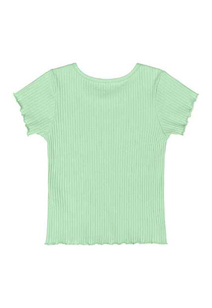 Blusa em Ribana Canelada Menina Quimby