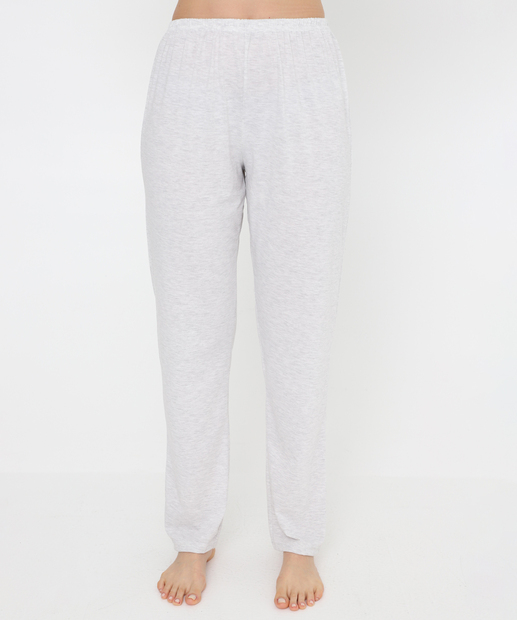 Pijama Americano Feminino Vies Marisa Cinza