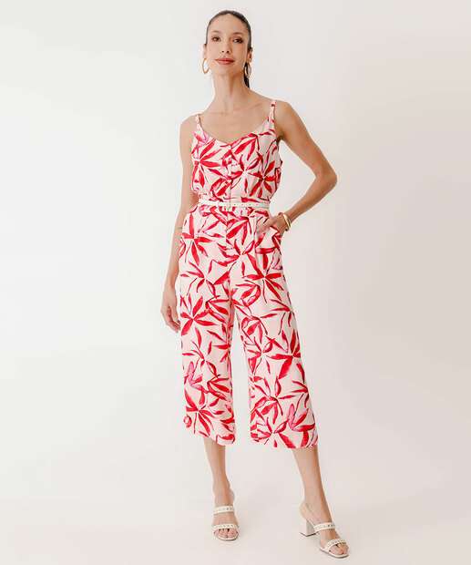 Image_Macacão Feminino Pantacourt Estampado Marisa Vermelho