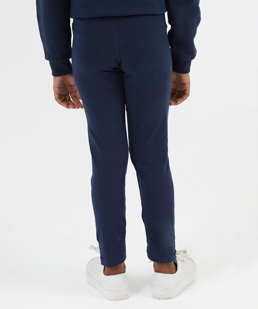 Calça Infantil Legging Básica Marisa Tam 4 a 10 Azul