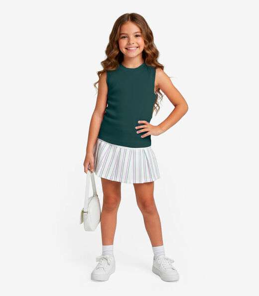 Image_Regata Básica Infantil Lisa Soletex Verde