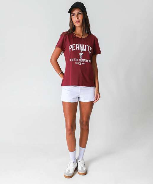 Image_Short Feminino Sarja Cintura Alta Off White