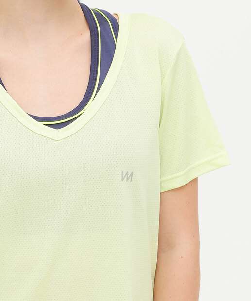 Blusa Feminina Fitness Básica Marisa