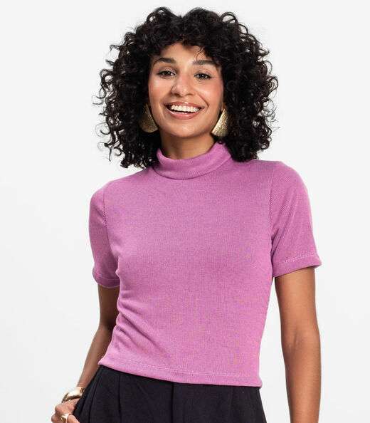 Blusa Feminina Infinita Cor Roxo
