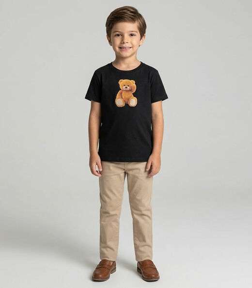 Image_Camiseta Infantil Masculina Trick Nick Preto