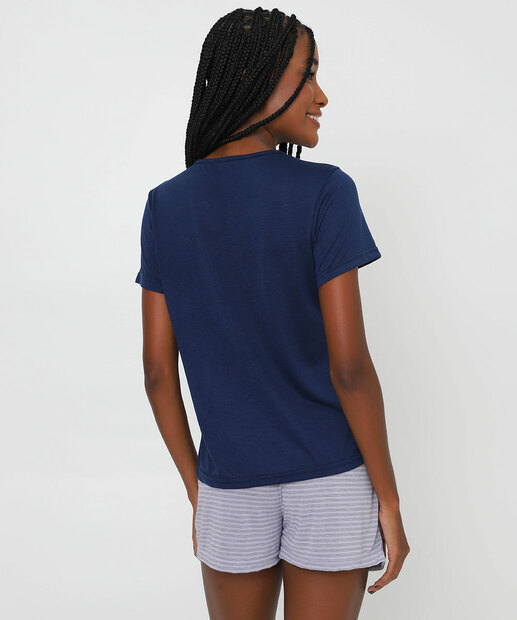 Pijama Feminino Estampa Coala Marisa Azul