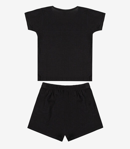 Conjunto Infantil Menina Select Preto