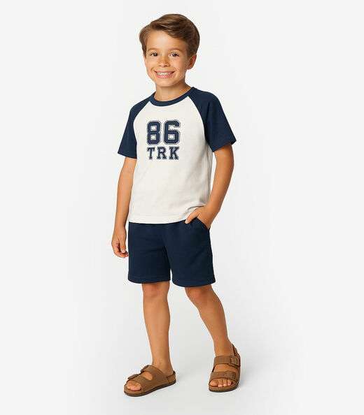 Image_Conjunto Infantil Camiseta com Bermuda Trick Nick Azul
