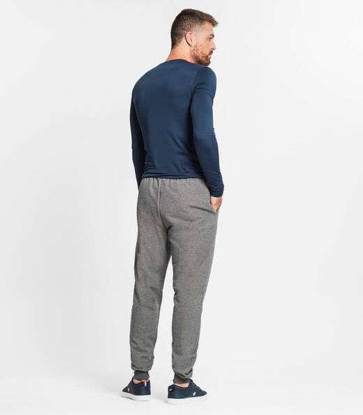 Calça Masculina Em Moletom Diametro Cinza