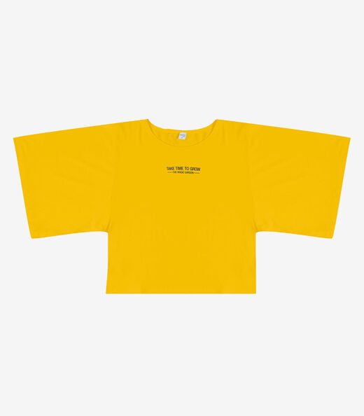 Blusa Feminina Em Viscotorcion Infinita Cor Laranja