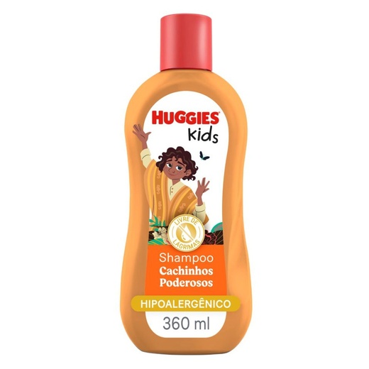 Image_Kit com 3 Unidades de Huggies Shampoo Kids Cachinhos Poderosos 360ml