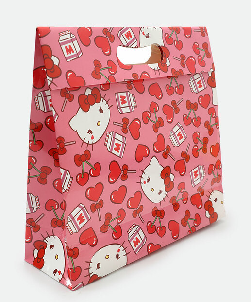 Image_Embalagem Presente Sacola Hello Kitty Sanrio Rosa
