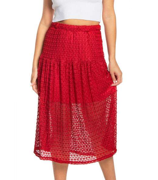 Saia Feminina Endless Vermelho