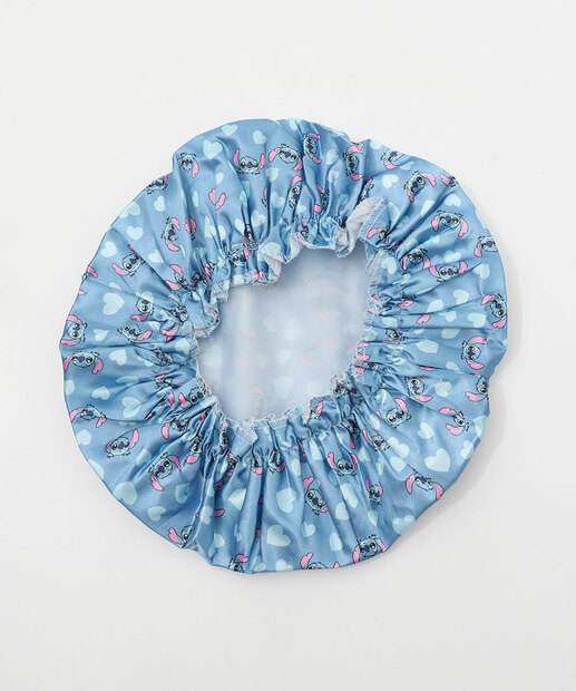 Image_Touca De Banho Feminina Stitch Disney Azul