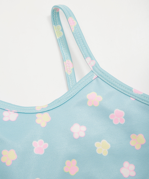 Biquíni Infantil Estampa Flores Marisa