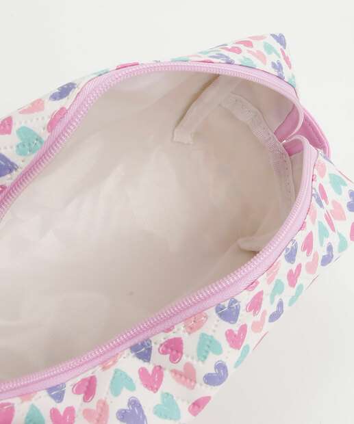  Necessaire Feminina Coração Marisa