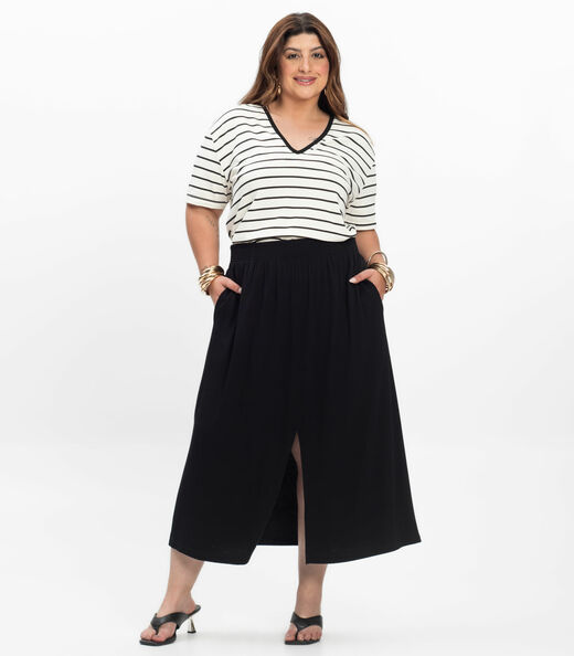 Image_Saia Super Midi Feminina Plus Size Secret Glam Preto