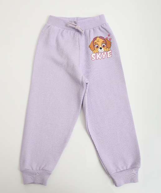 Image_Calça Infantil Moletom Skye Patrulha Canina Tam 1 a 4