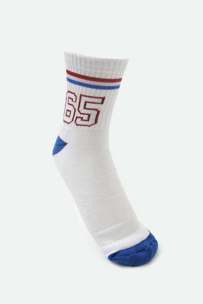 Kit 3 Pares Meias Masculina Cano Longo Marisa Branco