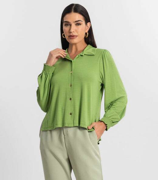 Image_Camisa Feminina Manga Longa Endless Verde
