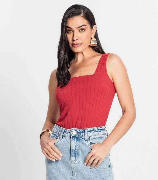 Image_Regata Canelada Feminina Infinita Cor Vermelho