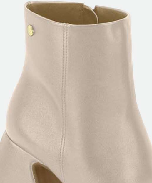 Bota Feminina Salto Grosso Meia Pata Vizzano