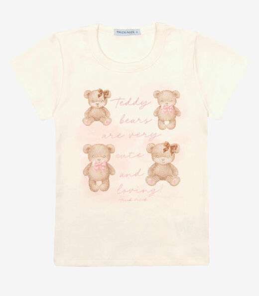 Blusa Infantil Ribana Trick Nick Bege