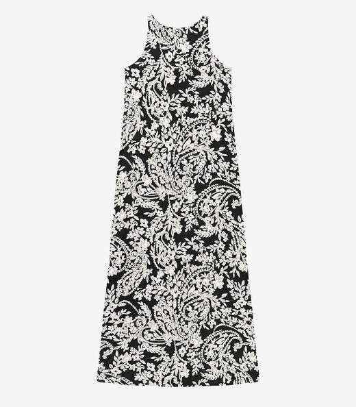 Vestido Viscose Khyara Longo Feminino Endless Preto