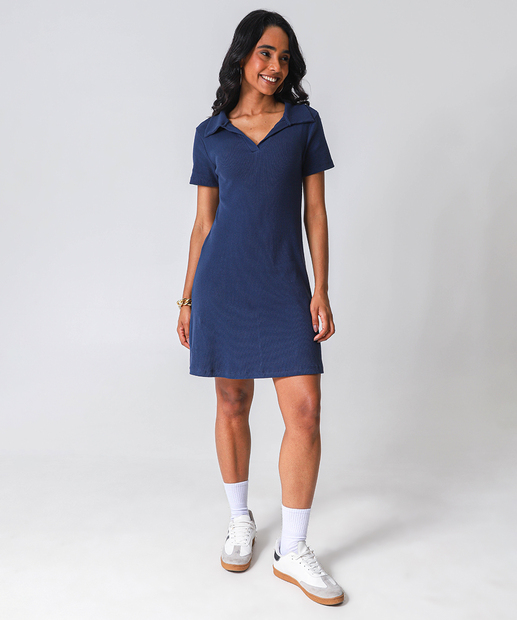 Image_Vestido Polo Feminino Marisa Azul
