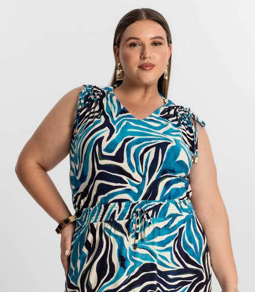 Image_Regata Feminina Plus Size Secret Glam Azul
