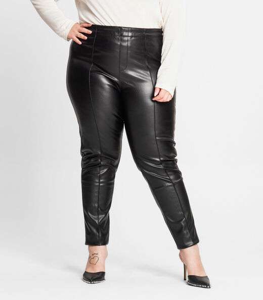 Legging Feminina Plus Size Secret Glam Preto