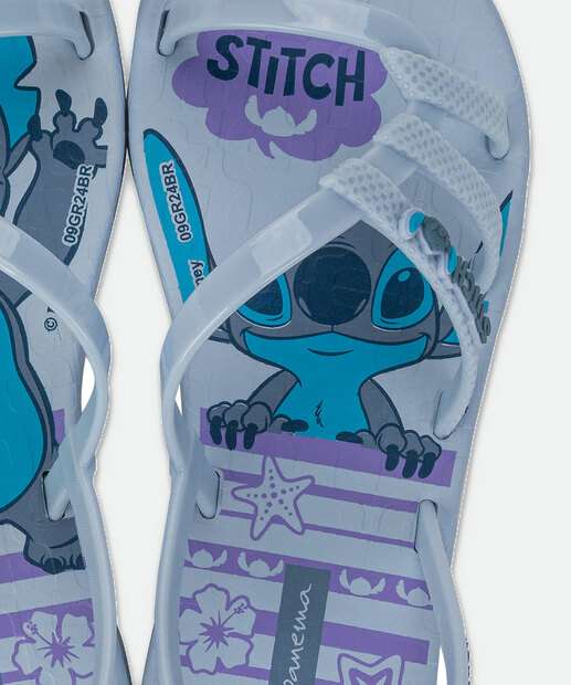 Sandália Ipanema Infantil Disney Carinho Stitch
