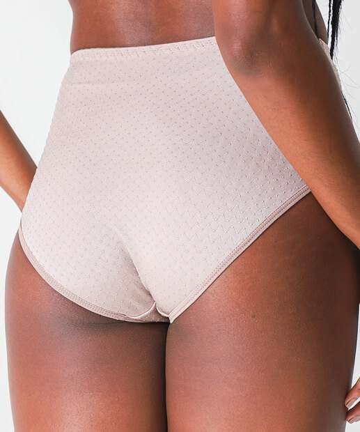 Calcinha Cintura Alta Clássica Bibelô DeMillus
