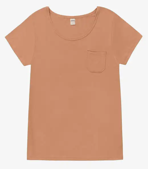 Image_Blusa Feminina Viscotorcion Com Bolso Rovitex Marrom