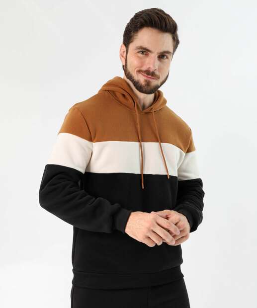 Image_Blusão Masculino Moletom Capuz Marisa Bege