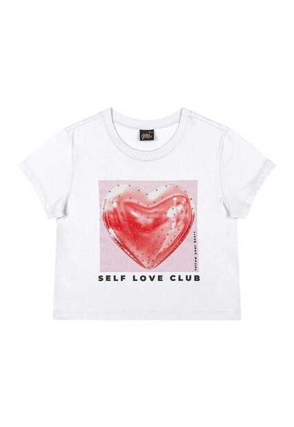 Blusa Metalizada Juvenil Gloss