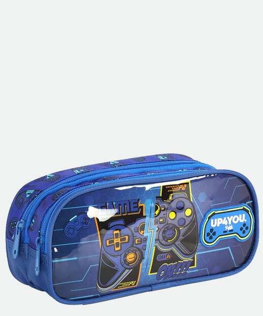 Estojo Escolar Infantil Vídeo Game Up4you