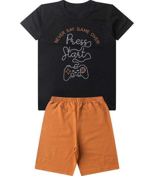 Image_Conjunto Infantil Menino Básico Curto Select Preto