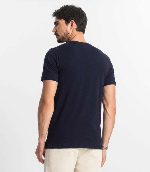 Camiseta Masculina Diametro Azul